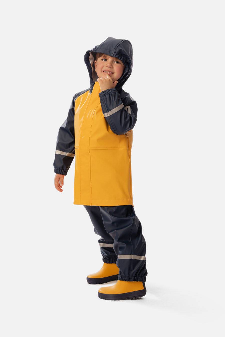 Regenjacke Gelb