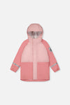 Veste de pluie rose