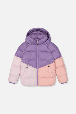 Color-Block Winter Jacket Violet - J20W57_05003