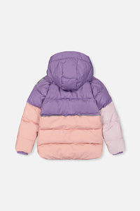 Color-Block Winter Jacket Violet - J20W57_05003