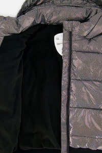 Winter Puffy Jacket Black Glitter - J20W58_2J014