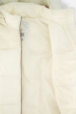 Long Winter Puffer Coat Off-White - J20W60_01880