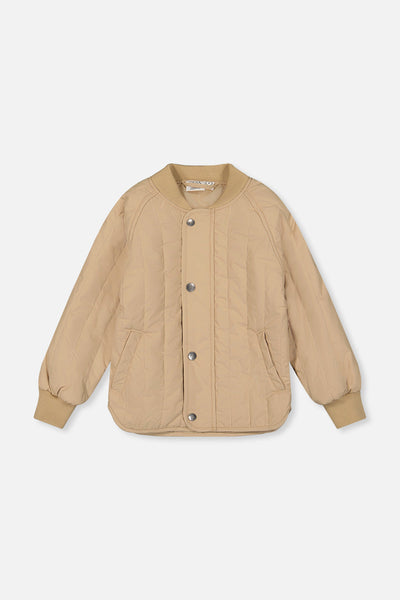 Quilted Raglan Sleeve Jacket Beige - J20W61_01470