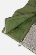 Sleeveless Mid-Season Vest Olive Green - J20W62_03090