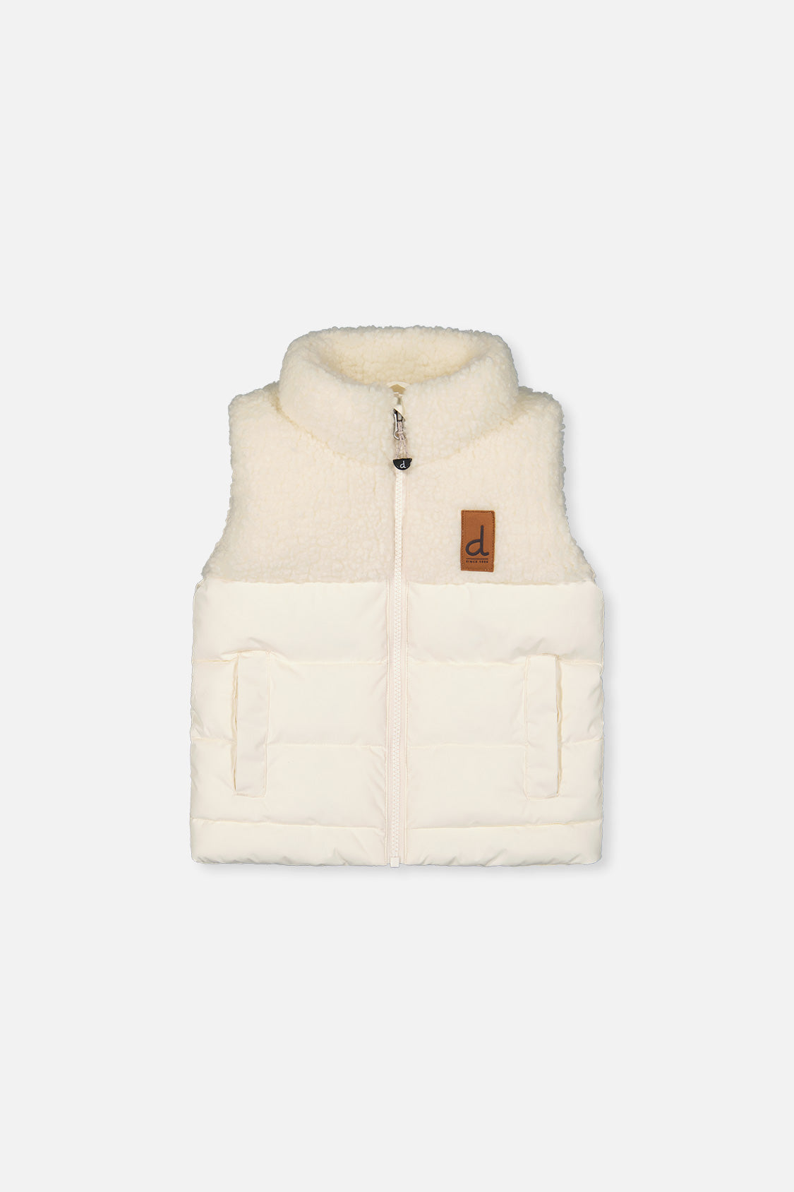 Sleeveless Mid-Season Vest Off-White - J20W63_01880