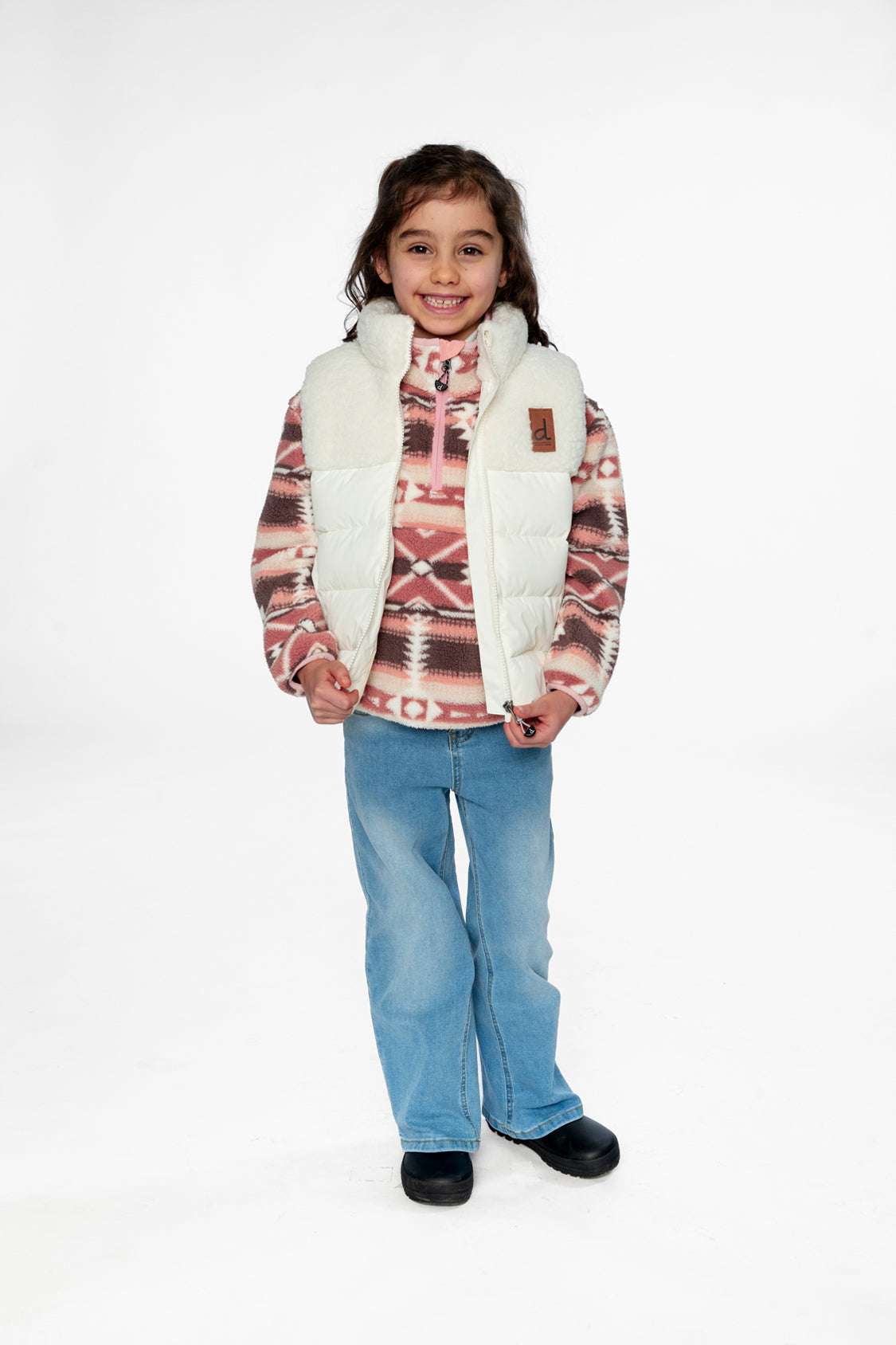 Sleeveless Mid-Season Vest Off-White - J20W63_01880