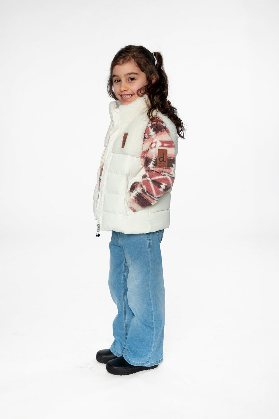 Sleeveless Mid-Season Vest Off-White - J20W63_01880