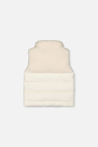 Sleeveless Mid-Season Vest Off-White - J20W63_01880
