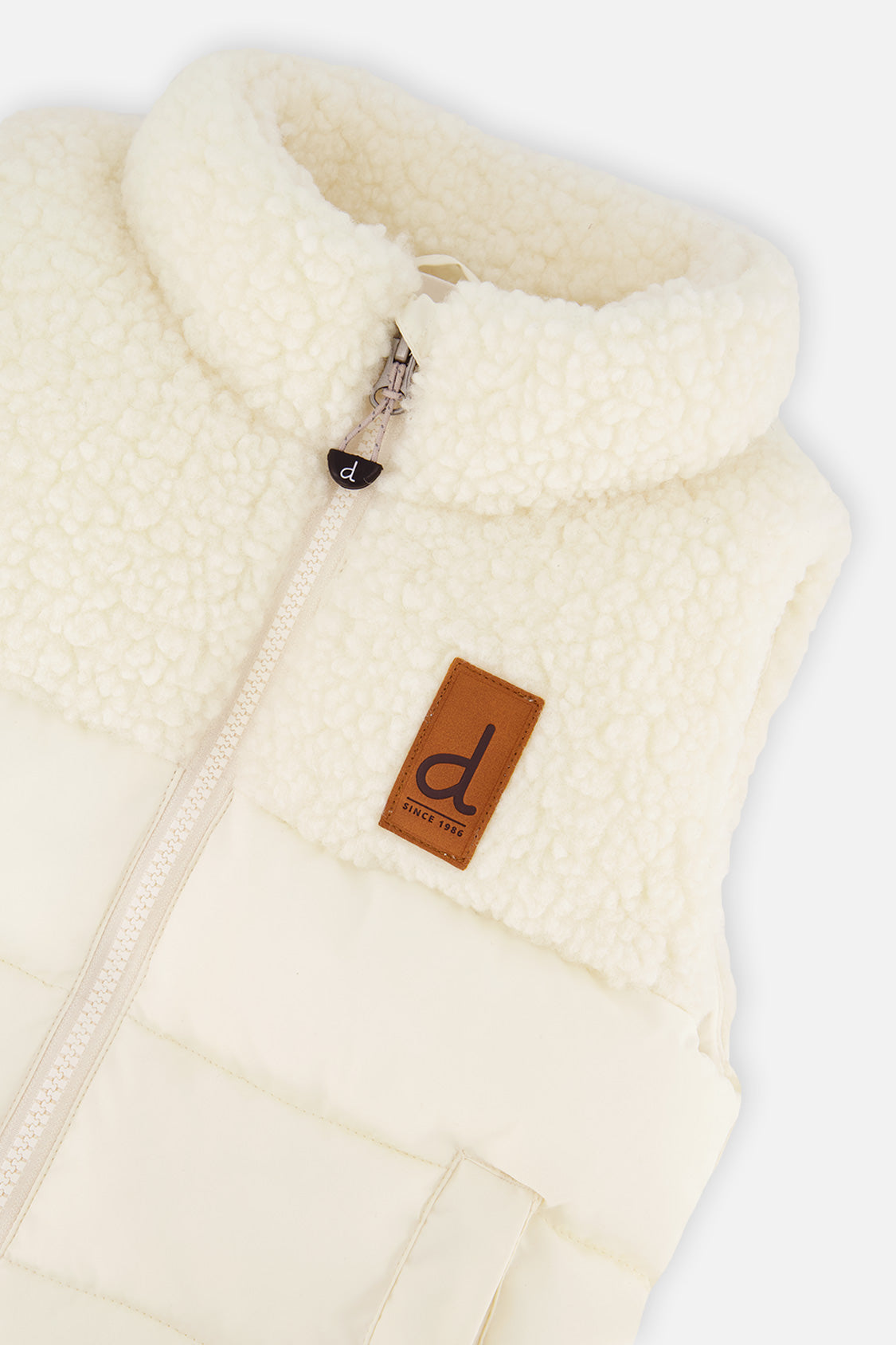 Sleeveless Mid-Season Vest Off-White - J20W63_01880