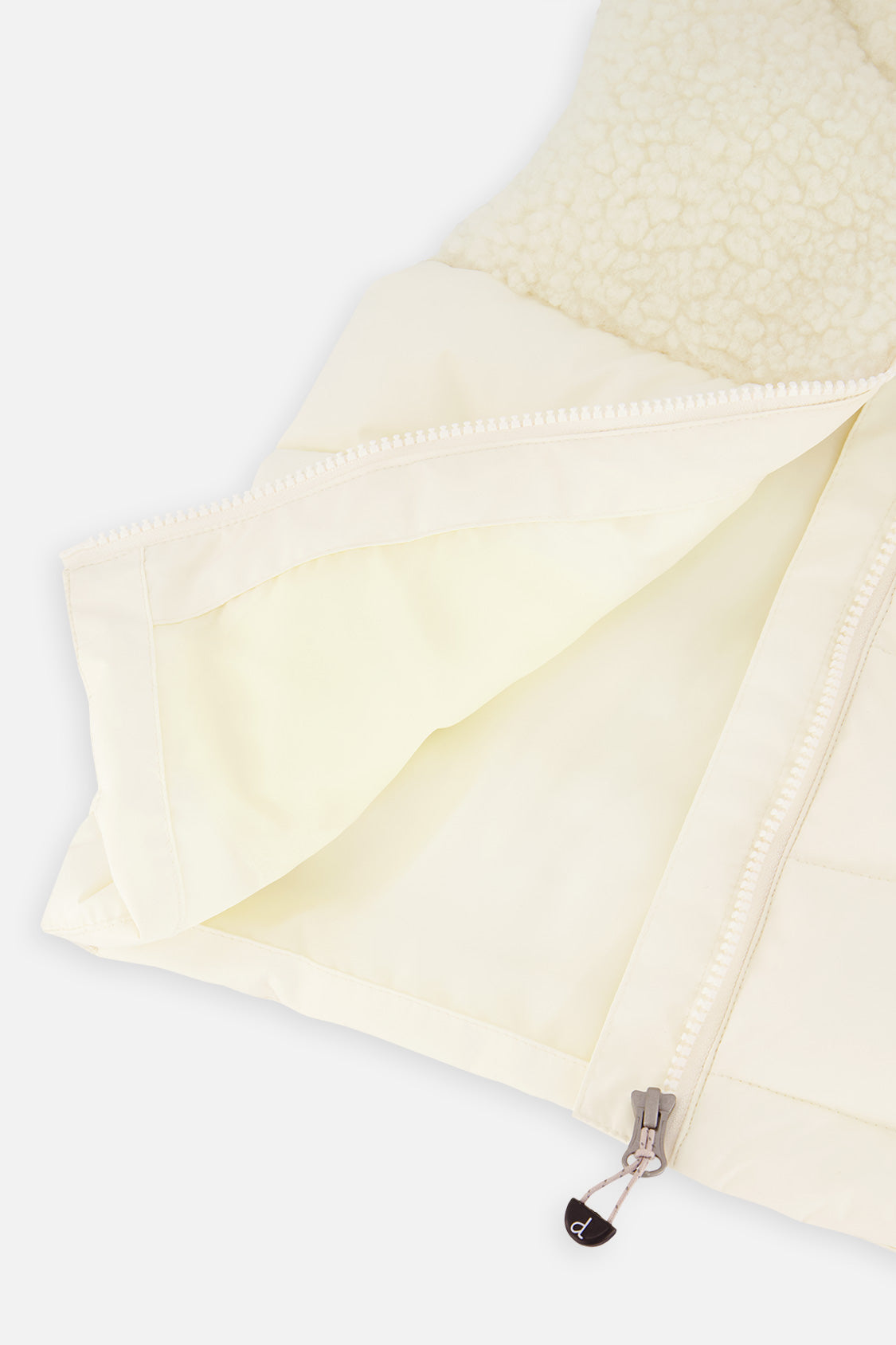 Sleeveless Mid-Season Vest Off-White - J20W63_01880