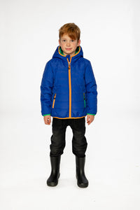 Quilted Mid-Season Jacket Royal Blue - J20W64_04910