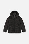 Insulating Quilted Mid-Season Jacket Black - J20W64_09990