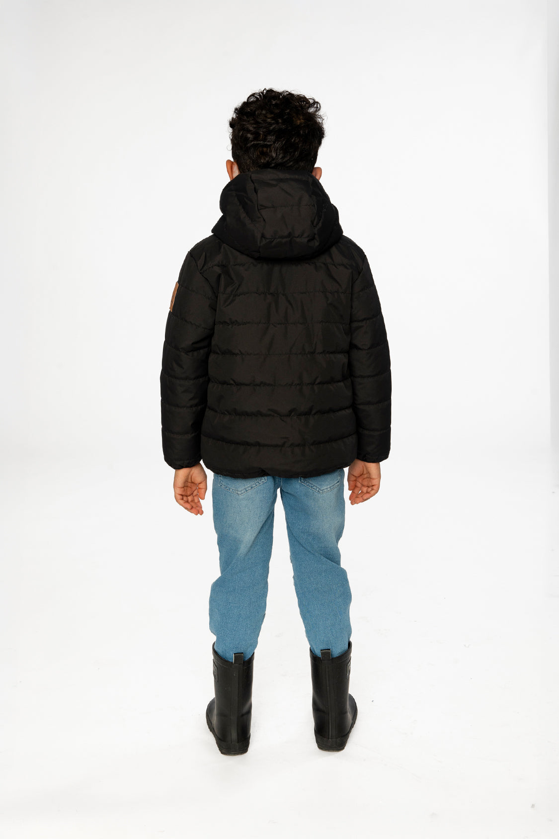 Insulating Quilted Mid-Season Jacket Black - J20W64_09990