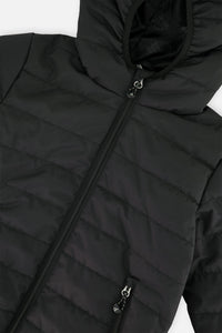 Insulating Quilted Mid-Season Jacket Black - J20W64_09990