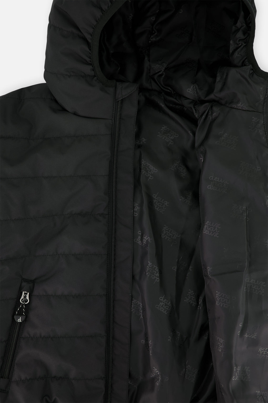Insulating Quilted Mid-Season Jacket Black - J20W64_09990