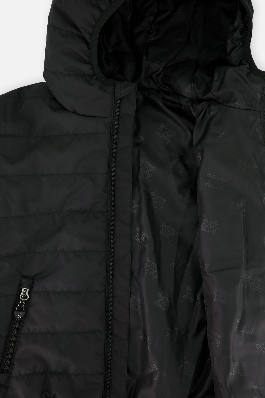 Insulating Quilted Mid-Season Jacket Black - J20W64_09990