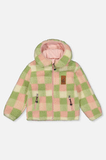 Baby Reversible Mid-Season Jacket Pale Dusty Pink - J20W65B_06220