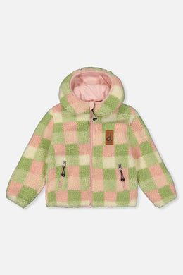 Baby Reversible Mid-Season Jacket Pale Dusty Pink - J20W65B_06220