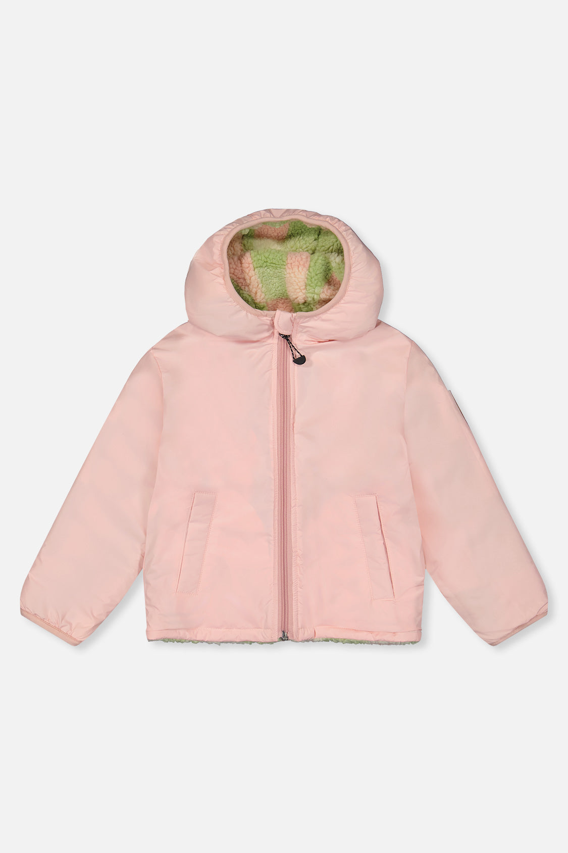 Baby Reversible Mid-Season Jacket Pale Dusty Pink - J20W65B_06220
