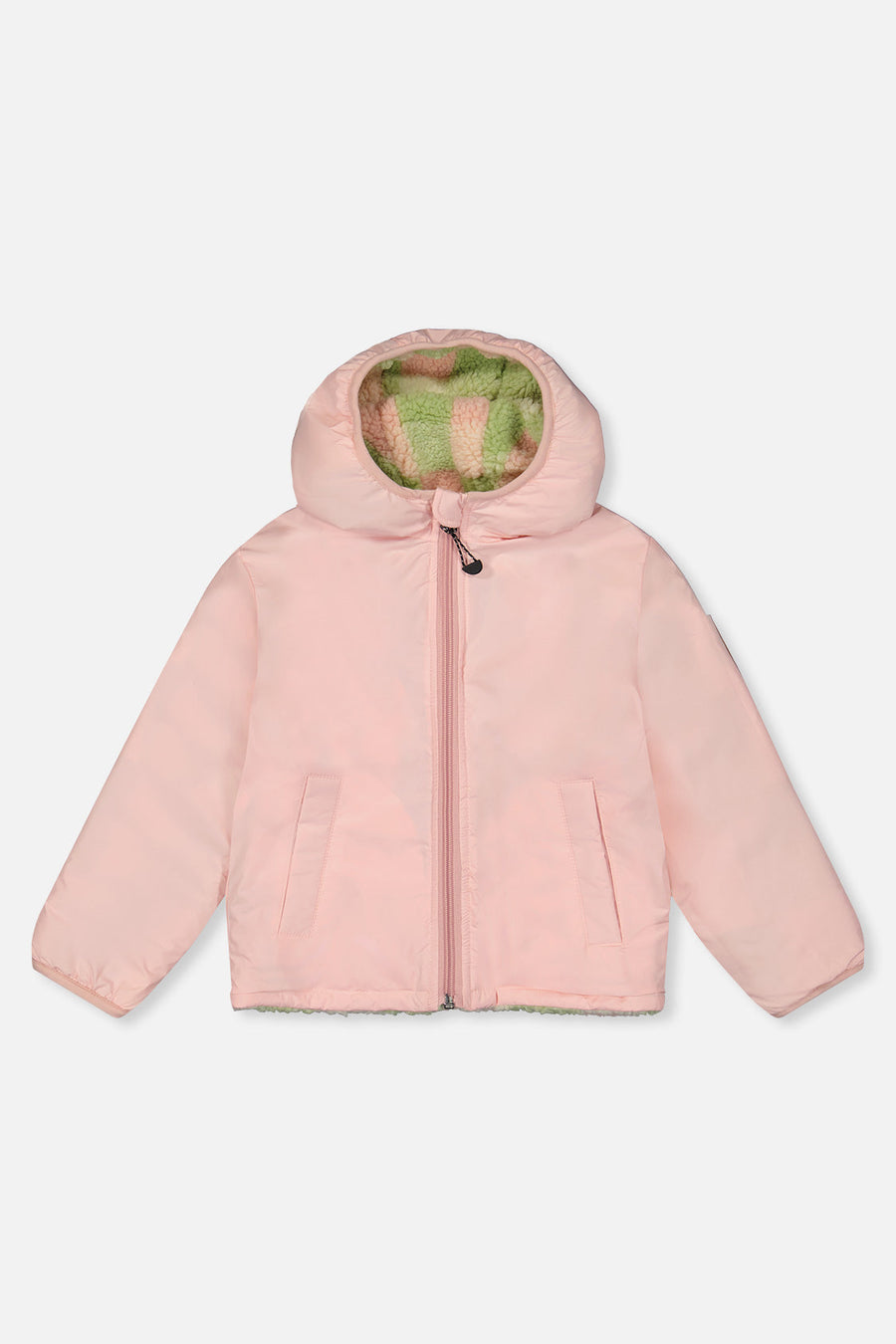 Baby Reversible Mid-Season Jacket Pale Dusty Pink - J20W65B_06220