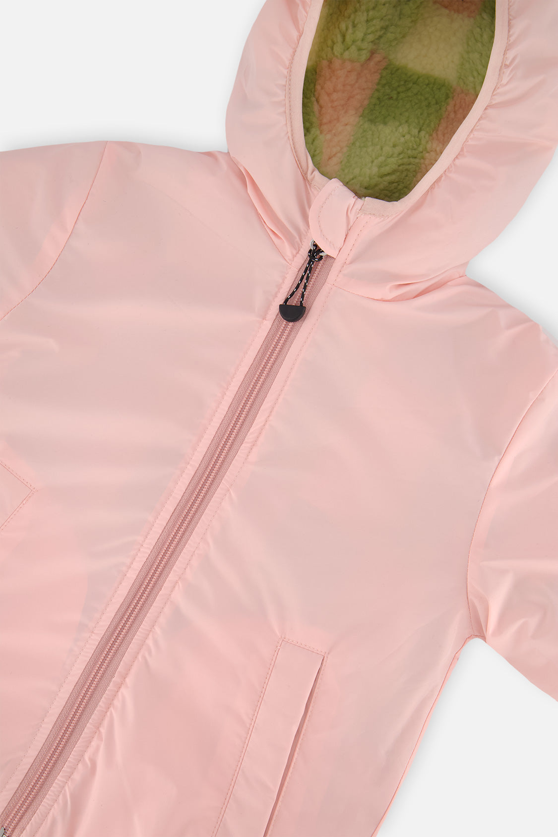 Baby Reversible Mid-Season Jacket Pale Dusty Pink - J20W65B_06220