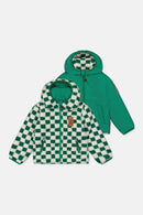 Reversible Mid-Season Jacket Forest Green - J20W65_03730