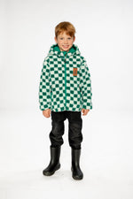 Reversible Mid-Season Jacket Forest Green - J20W65_03730