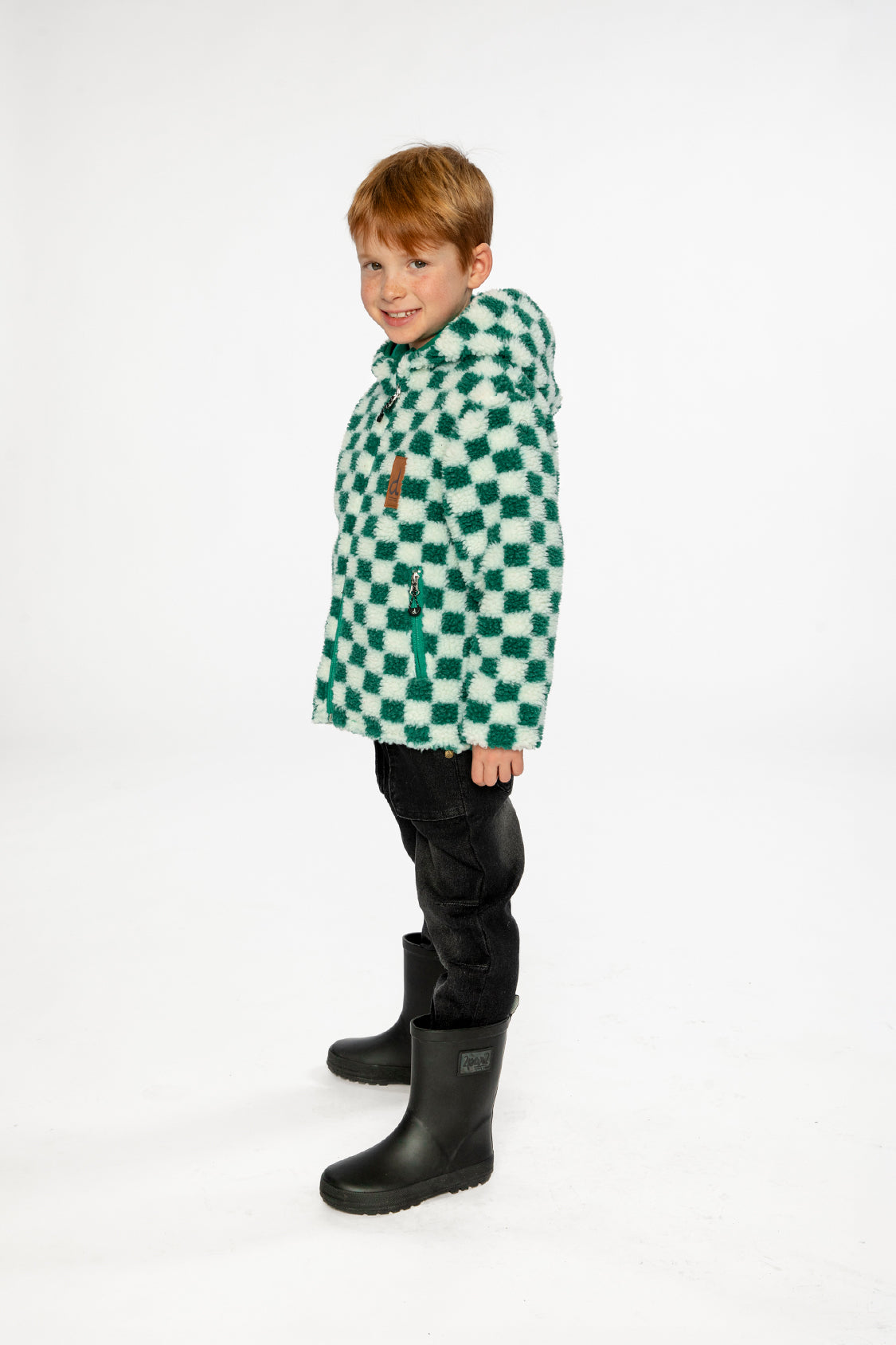 Reversible Mid-Season Jacket Forest Green - J20W65_03730