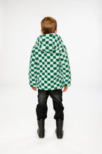 Reversible Mid-Season Jacket Forest Green - J20W65_03730