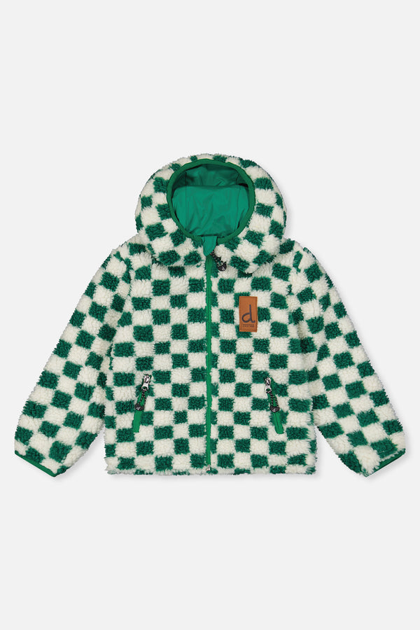 Reversible Mid-Season Jacket Forest Green - J20W65_03730