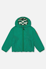 Reversible Mid-Season Jacket Forest Green - J20W65_03730