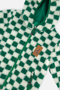 Reversible Mid-Season Jacket Forest Green - J20W65_03730