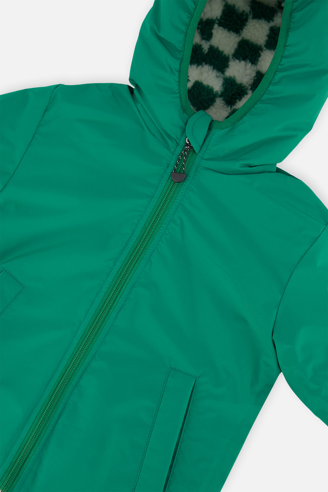 Reversible Mid-Season Jacket Forest Green - J20W65_03730