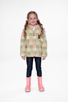 Reversible Mid-Season Jacket Pale Dusty Pink - J20W65_06220