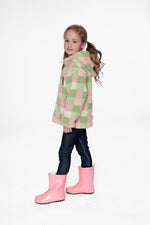 Reversible Mid-Season Jacket Pale Dusty Pink - J20W65_06220