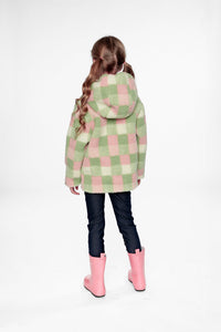 Reversible Mid-Season Jacket Pale Dusty Pink - J20W65_06220