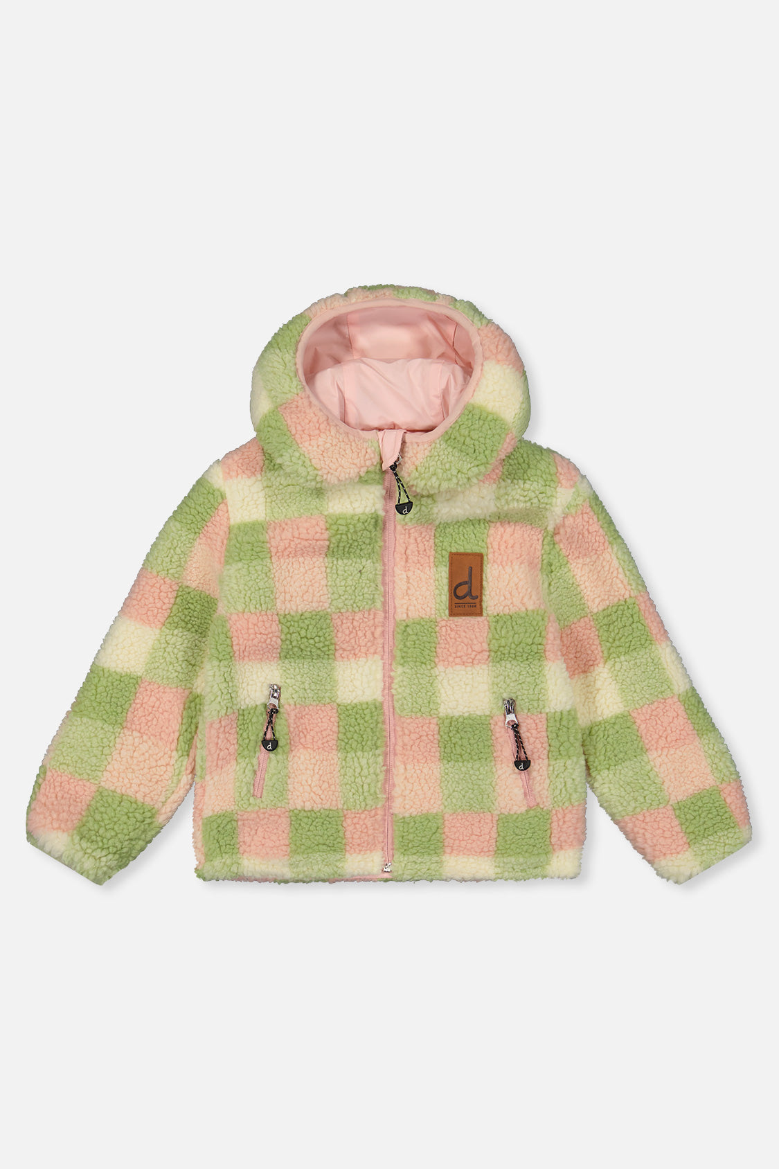 Reversible Mid-Season Jacket Pale Dusty Pink - J20W65_06220