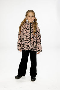 Reversible Mid-Season Jacket Pink And Black - J20W65_1J088