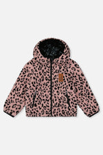 Reversible Mid-Season Jacket Pink And Black - J20W65_1J088