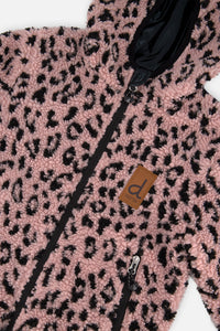Reversible Mid-Season Jacket Pink And Black - J20W65_1J088