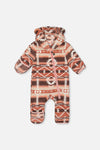Baby Mid-Season Plush One-Piece Outerwear Aztec Pink - J20W66_2J011