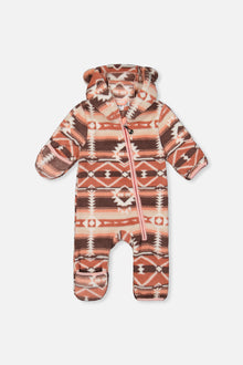 Baby Mid-Season Plush One-Piece Outerwear Aztec Pink - J20W66_2J011