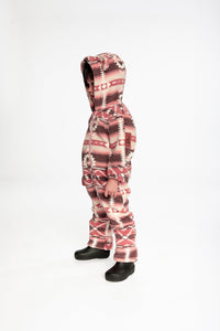 Baby Mid-Season Plush One-Piece Outerwear Aztec Pink - J20W66_2J011
