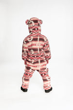 Baby Mid-Season Plush One-Piece Outerwear Aztec Pink - J20W66_2J011