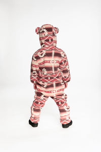 Baby Mid-Season Plush One-Piece Outerwear Aztec Pink - J20W66_2J011