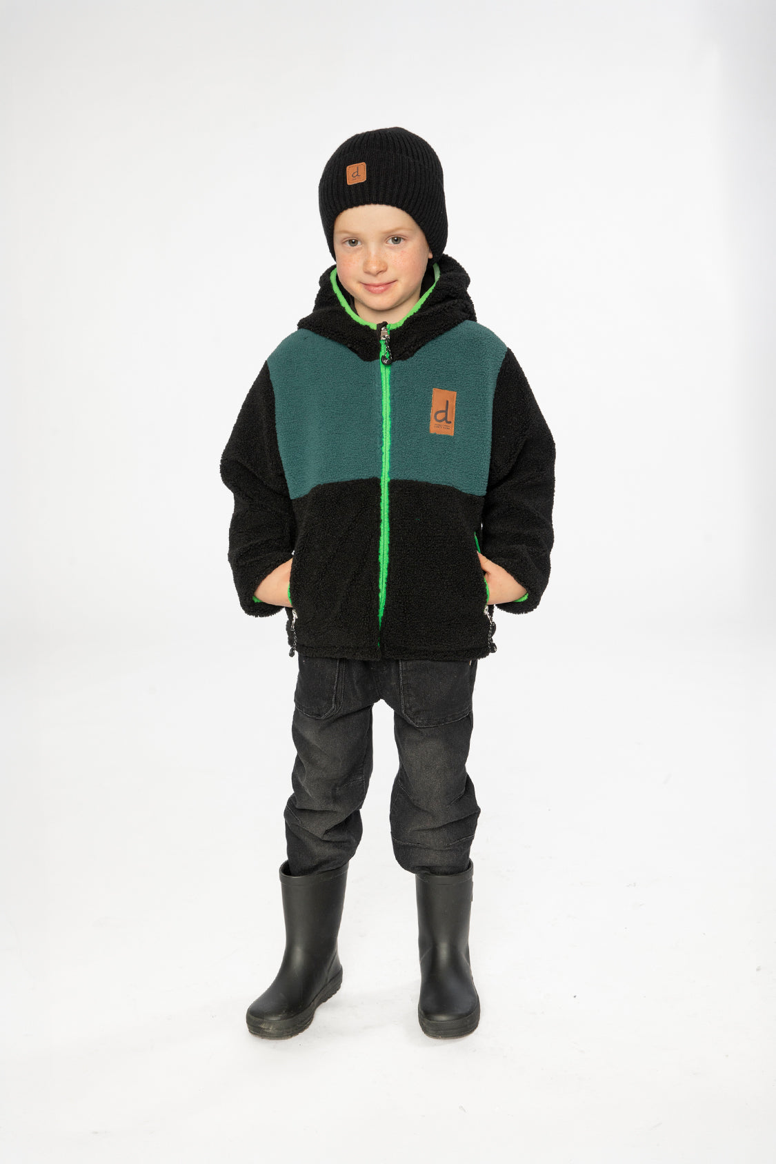 Reversible Mid-Season Jacket Black - J20W68_09990