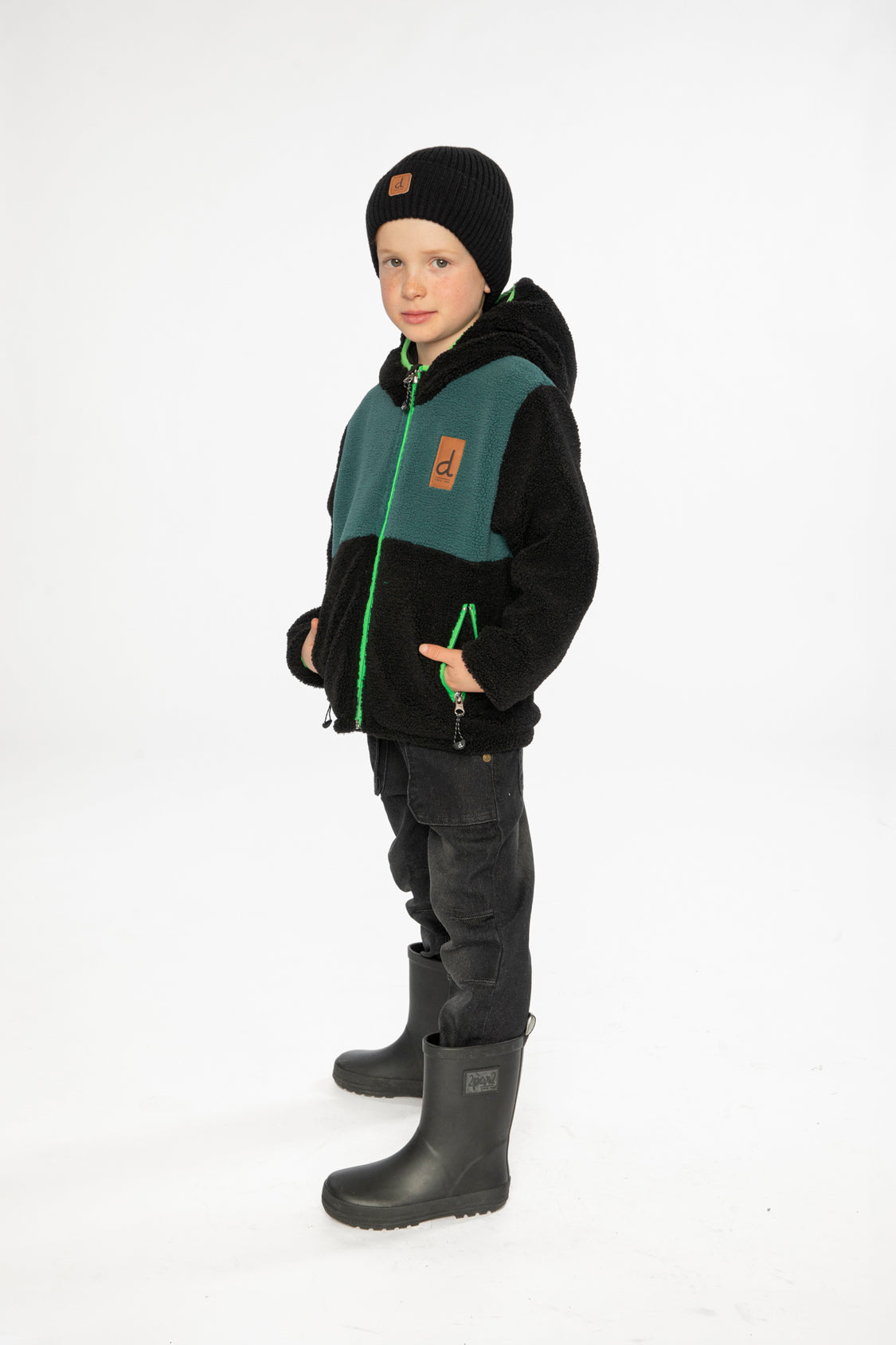 Reversible Mid-Season Jacket Black - J20W68_09990