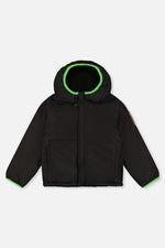 Reversible Mid-Season Jacket Black - J20W68_09990