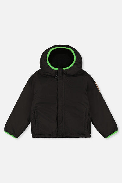 Reversible Mid-Season Jacket Black - J20W68_09990