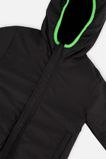 Reversible Mid-Season Jacket Black - J20W68_09990